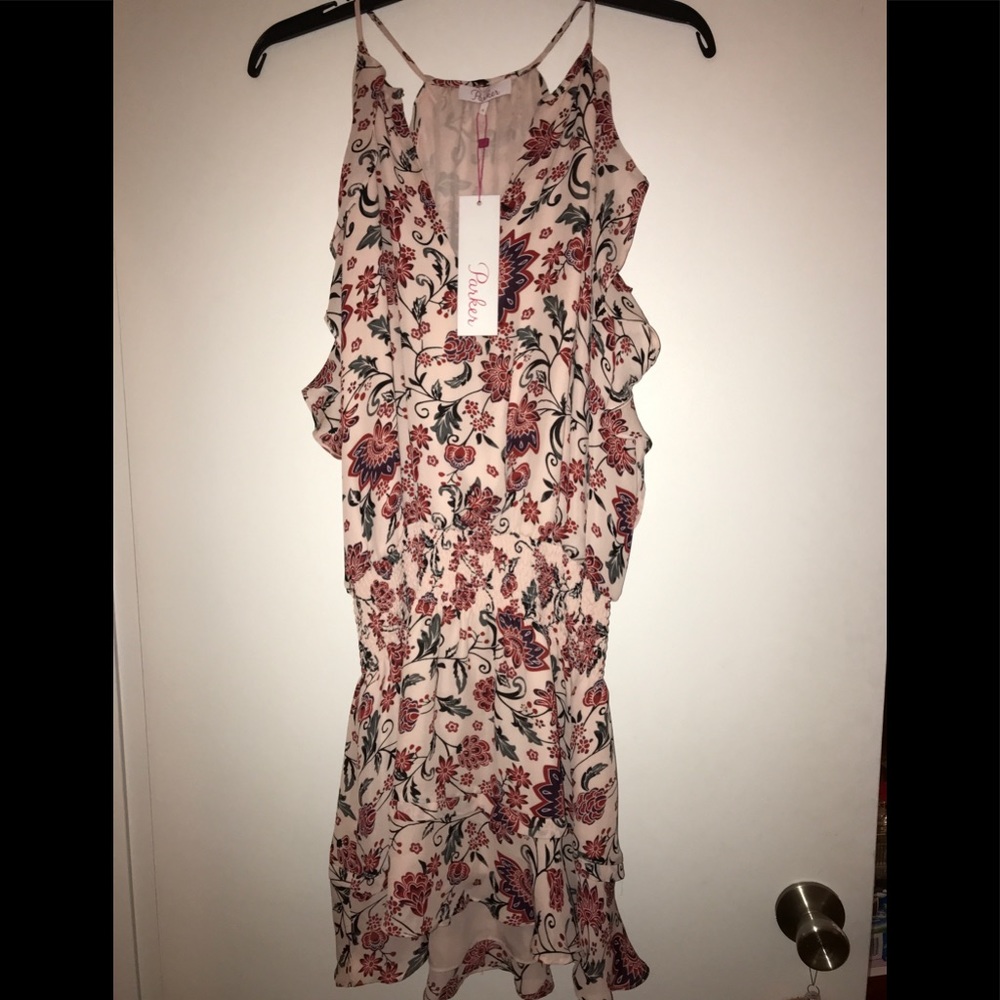 Parker floral dress size SMALL. WORN ONCE